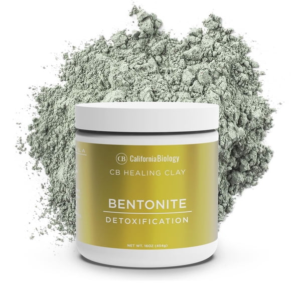 Bentonita de calcio Clay California Biology, 500 ml, para rostro y cuerpo