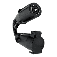 Motronix Autoparts - Adaptador Enchufe Vehículo Americano 7 Pin Remolque Trailer