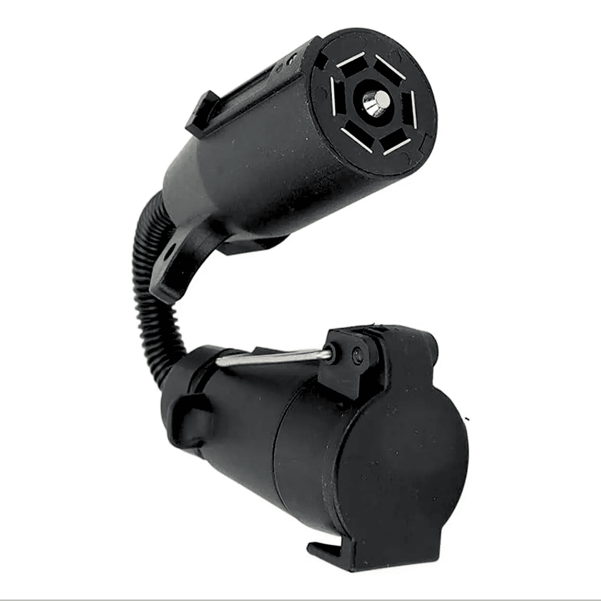 Motronix Autoparts - Adaptador Enchufe Vehículo Americano 7 Pin Remolque Trailer