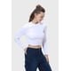 thumbnail image 2 of Polera Mujer Rib Blanco, 2 of 4