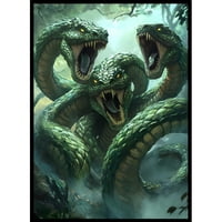 Fundas Para Arte De Cartas Realm Guard Hydra, 100 Quilates, Tcg/Mtg, Con Textura Mate
