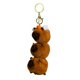 thumbnail image 4 of Capybara Plush Keychain Soft Keyring Charm Para Niños Adultos Hoilday Gifts Style C, 4 of 5