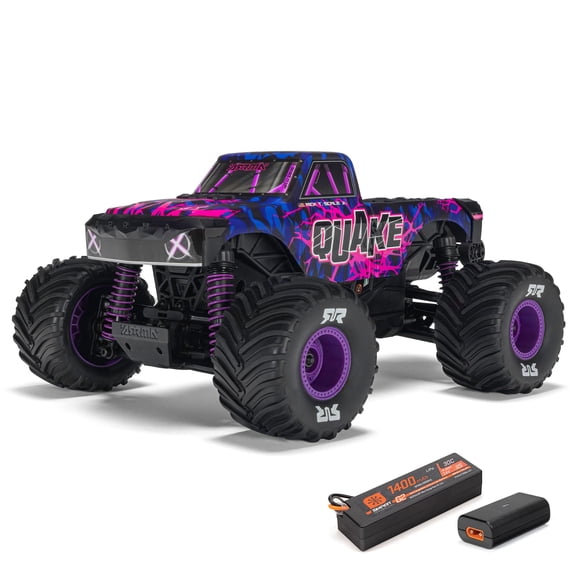 ARRMA Quake GROM 1/16 4X4 RTR Camión Monstruo Brushed