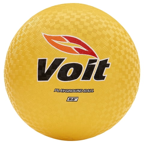 Balón Playground Ball Voit, Amarillo, De Goma, 8.5 Pulgadas, Para Niños