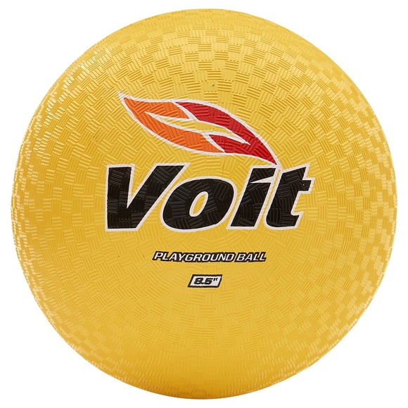 Balón Playground Ball Voit, amarillo, de goma, 8.5 pulgadas, para niños
