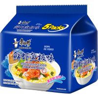 Fideo Instantaneo Kang Shi Fu Sabor A Marisco 98G*Pack 5 Bolsas