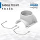 thumbnail image 2 of Kit adaptador en forma de T de PVC JUMBO de 100 mm x 75 mm para sistema de alcantarillado, 2 of 5
