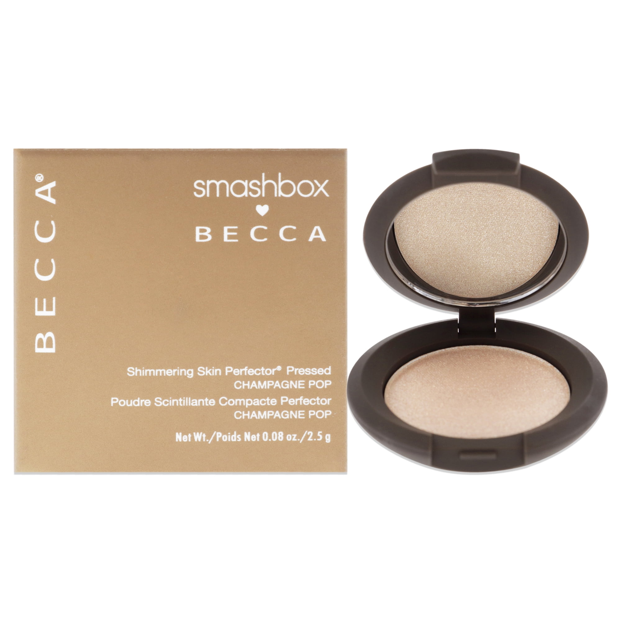 Smashbox - Resaltador Prensado Becca Shimmering Skin Perfector - Champagne Pop De Para Mujeres - Resaltador De 0.08 Oz