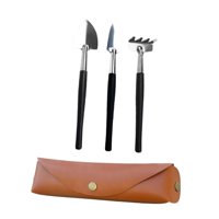 Ioensy - Mini Juego De Herramientas De Jardinería, Pala De Mano, Rastrillo Y Paleta Para Jardín Interior Y Patio, Color Negro