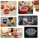 thumbnail image 2 of Contenedor de 100 piezas para almacenar slime, con tapa adjunta, para salsa y condimentos, desechable., 2 of 5