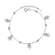 thumbnail image 2 of Tobillera Cadena Con Esferas y Trebol Colgantes, 2 of 5