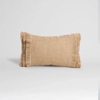 Wyj Hogar - Pack De 02 Fundas De Cojin Con Detalles En Yute 30X50 Cm Md09