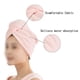 thumbnail image 4 of Toallas absorbentes de secado rápido para el cabello: paquete de 3 para mujeres con cabello rizado, largo, húmedo y grueso., 4 of 5