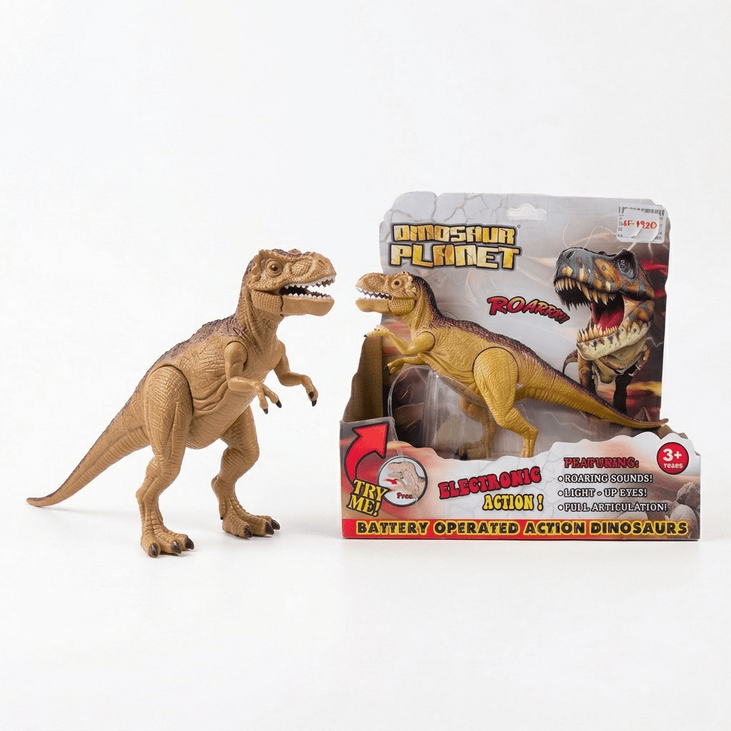 Juguete Dinosaurio B/o Con Luces Y Sonido 1 - Toyng