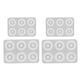 thumbnail image 5 of Paquete De 4 Moldes De Cuentas De Silicona, Molde De Resina Para Hacer Joyas, Colgante, Herramienta Artesanal DIY, 5 of 5
