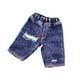 thumbnail image 3 of 1/12 Muñeca Masculina Pantalones Cortos De Mezclilla Niños Juego De Simulación Para Figuras De Acción Masculinas De 6 Pulgadas Azul Con Agujeros, 3 of 3