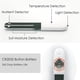 thumbnail image 2 of Detectar automáticamente la humedad / temperatura / luz / fertilidad, Puede conectarse al teléfono móvil a través de Bluetooth, Sensor de higrómetro para plantas de interior (1pc), 2 of 3