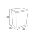 thumbnail image 3 of Congelador Horizontal 100 Litros Hs-131C, 3 of 6