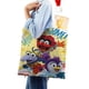 thumbnail image 4 of Muppet Babies Bolso de tela con estampado de lienzo para mujer, bolsa de compras reutilizable y estética, con cremallera interior, regalo para mujer,40*40cm., 4 of 6