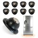 thumbnail image 1 of Ruedas giratorias adhesivas Zerobe 8 unidades - Soporte de alta resistencia para muebles, 1 of 7