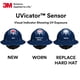 thumbnail image 4 of Casco 3M SecureFit H-810SFR-UV azul marino sin ventilación con ala completa, 4 of 7