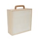 thumbnail image 4 of Caja De Madera Con Asa Con Tapa Deslizante Sin Pintar Caja De Baratija Portátil Vacía Tapa De Madera Grande, 4 of 5