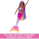 thumbnail image 4 of Muñeca sirena Barbie Brooklyn con cabello que cambia de color y delfín, 4 of 6