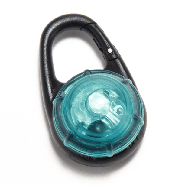 Luz de collar para perros para paseos nocturnos - Luz nocturna con clip para perros con flash, luz LED impermeable para caminar para mascotas