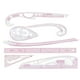 thumbnail image 3 of Regla Curva Francesa, Herramientas De Costura A Medida Para Creadores De Patrones, Diseñadores Principiantes, 8 Uds., 3 of 3