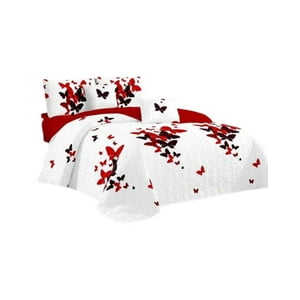 Genérico - Cubrecama Quilt 2 Plazas+2 Fundas Verano Fresco 13N11