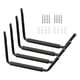 thumbnail image 3 of 4x Soporte para Suspensión de Kayak, Estante de Almacenamiento para Kayak, Organizador, Gancho para Bicicletas, Tablas de Remo, Sillas Plegadas, Mader, 3 of 5