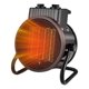 thumbnail image 1 of Turbocalefactor eléctrico supercenter 2000W negro con ventilación Y protección, 1 of 2