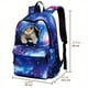 thumbnail image 4 of Fashionable & Durable Starry Sky & Cat Print Backpack - Perfect for School, Travel & Commuting!, 4 of 4