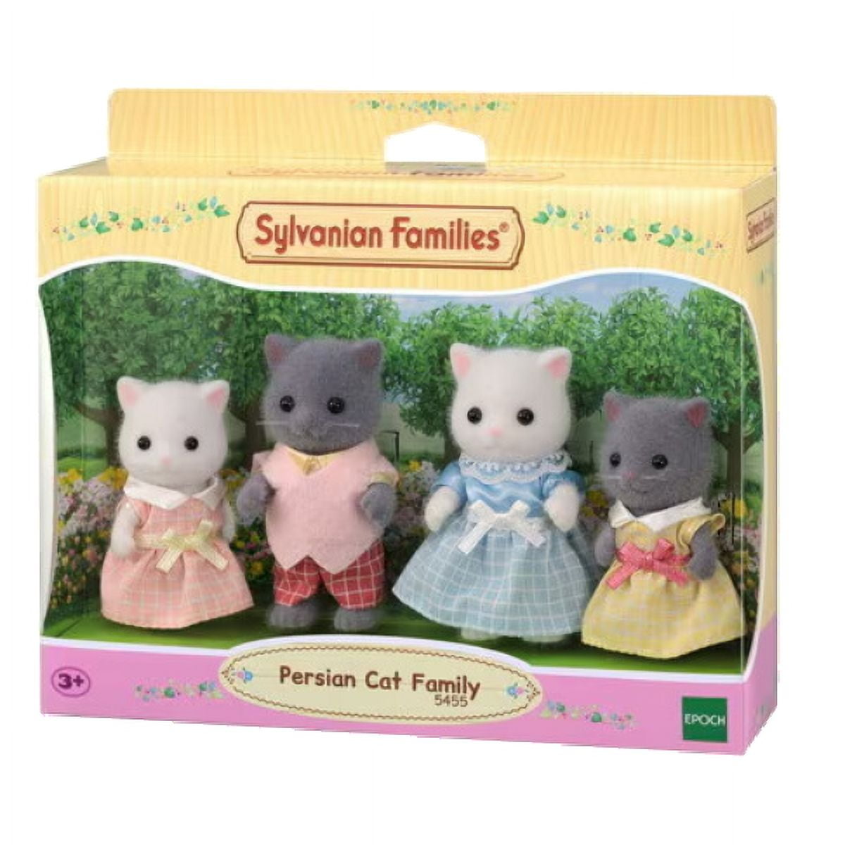 Epoch Sylvanian Families Persian Cat Family 5455