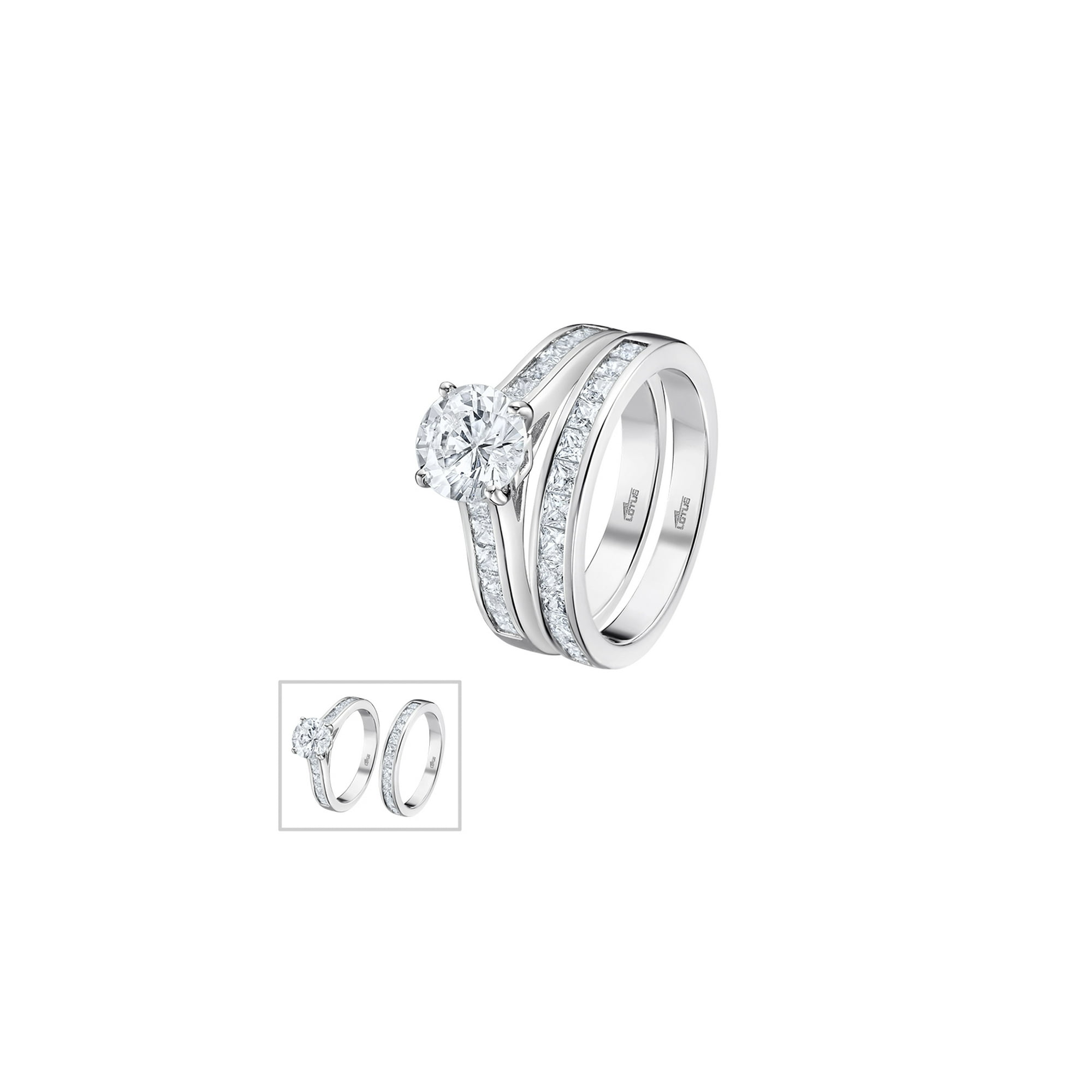Anillo Lp3554-3/112 Lotus Silver Mujer Pure Essential