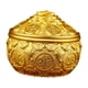 thumbnail image 1 of Cuenco De Latón Cornucopia Artesanal Feng Shui Treasure Bowl Para El Hogar Interior Dormitorio 4 Pulgadas, 1 of 5