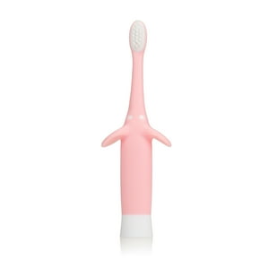 Dr. Brown'S - Cepillo De Dientes Para Bebés Y Niños Pequeños 0-3 Años Elefante Rosado