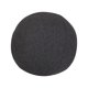 thumbnail image 1 of Almohada TOV Furniture Boba negra de bouclé, 23 cm, textura suave, 1 of 4
