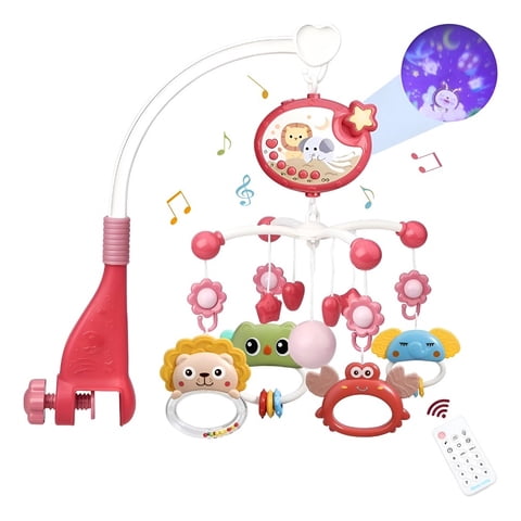Genérico - Móvil Bebé Cuna Música Luces Carrusel Portátil Colgante Jhn