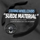 thumbnail image 2 of Funda para volante Mtverver Fluffy, antideslizante, ajuste universal, 2 of 8