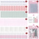 thumbnail image 1 of Kit de herramientas para uñas Sawvolker, 50 unidades, con pegamento para uñas y lima, 1 of 6