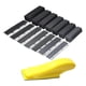 thumbnail image 4 of Mini lijadora para proyectos pequeños, herramientas de lijado con mango de microdetalles, 70 hojas de papel de lija para manualidades, pulido y lijado Negro, 4 of 5