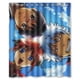 thumbnail image 1 of Cortina de ducha Gintama Gintoki X Kagura, juego de cortinas de baño con ganchos, tamaño 60 x 72 pulgadas, 1 of 3