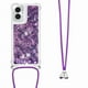 thumbnail image 1 of Funda FOXDOCK para Motorola Moto G Play 4G 2024 con Cuerda Ajustable, Brillo Líquido, Protección Antigolpes y Lente – Ideal para Regalo, 1 of 6