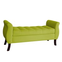 Genérico - Banqueta Baul Atenas Color Pistacho