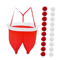 Bothyi - Juego De Bolas De Nieve Con Pantalones De Papá Noel Para Fiestas, Interactivo, Para Interiores Y Exteriores