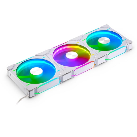 Paquete de 3 ventiladores Phanteks D30-140 DRGB PWM con iluminación ARGB/DRGB