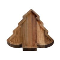 Bothyi - Bandeja De Madera Para Servir Platos De Postre Para Centros De Mesa, Fiestas En La Cocina, Árbol De Navidad