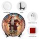 thumbnail image 3 of Santa Cláusula Plato decorativo de porcelana fina (bone china), plato decorativo de cerámica para hogar, oficina, soporte de pared, platos decorativos para dormitorio - 6 pulgadas (15 cm), 3 of 6