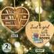 thumbnail image 1 of 1pc, Acrylic Charm Round Love Heart Bookshelf Pendant, Creative Light Luxury Christmas Tree Pendant, Car Scene Decorations, Creative Small Gift, Holiday Accessory, Birthday Party Supplies, Birthday Gi, 1 of 2